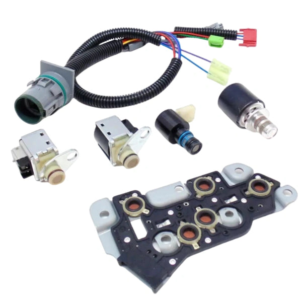 4L80E Transmission Solenoid Valve Kit with Wiring Replacement New for Chevrolet GM 1991-2003