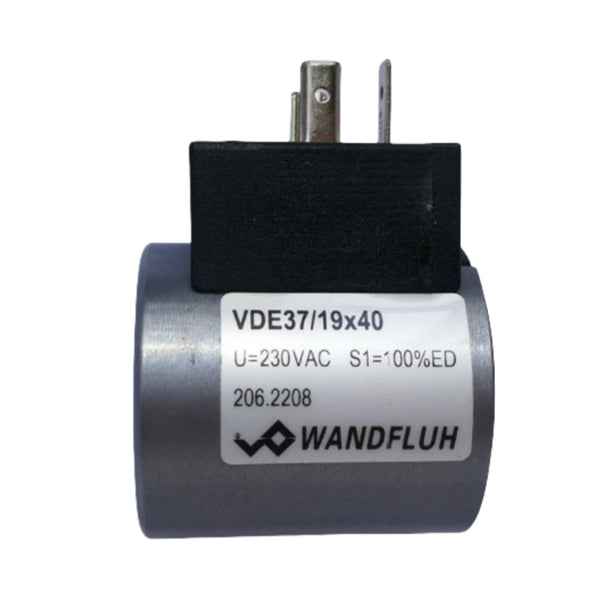 VDE37/19X40 Solenoid Valve Coil 230VAC Original New for Wandfluh