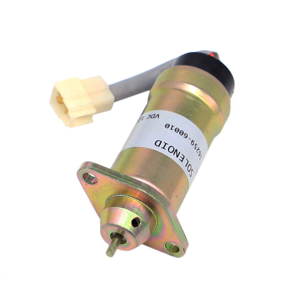 Aftermarket New Shutoff Solenoid 16259-60010 MV1-48 for Kubota D1105 V1505 Hitachi TW150DHB TW150VTR