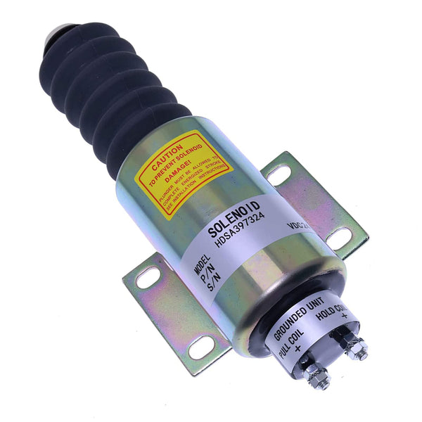 Aftermarket New 24V Fuel Shutoff Solenoid 2370ES-24E6G1B2S1 SA-3973-24 For Woodward