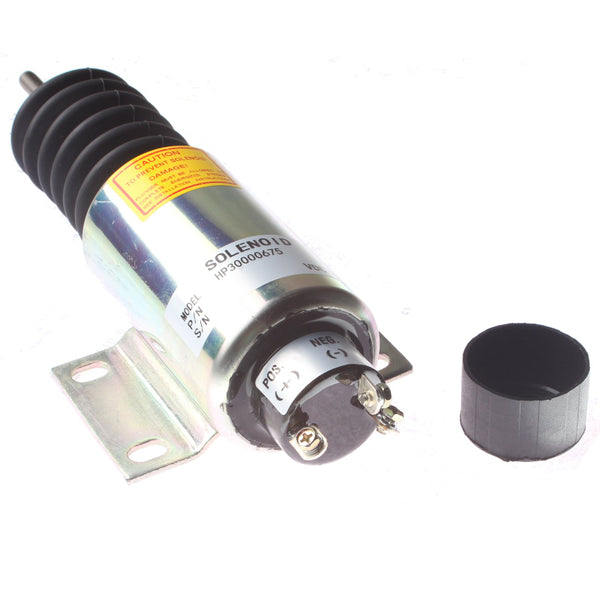 Aftermarket Shutoff Solenoid 2370-12E2U1B2S1A 237012E2U1B2S1A 12V Fit For Woodward Engine