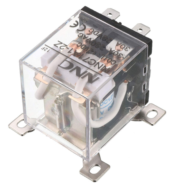 JQX-12F-2Z DC 12V 30A DPDT General Purpose Power Relay 8 Pin Replacement New for DPDA