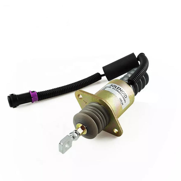 Aftermarket New 12V Shutoff Solenoid 612600180681 Compatible with Weichai Engine